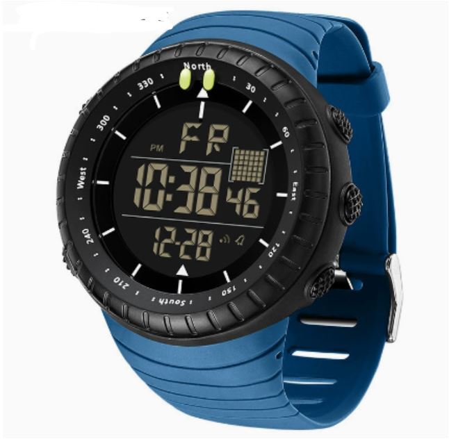Avtoit | Henry Waterproof Men’s Digital Sports Watch – Shockproof, Tactical & LED Backlit Outdoor Timepiece