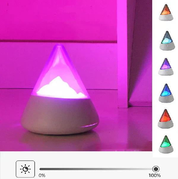 Avtoit | Wireless LED Iceberg Night Light – Modern Design for Relaxed Lighting