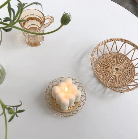 Avtoit | Cube Soy Wax White Candle