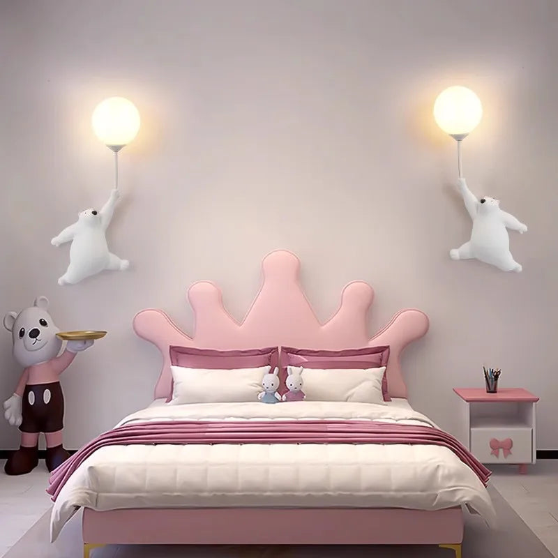 Avtoit | FairyGlow – Cartoon Wall Light for Kids | Magical Night Light with 3D Moon Design