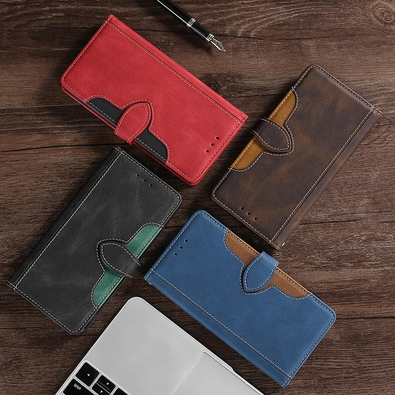 Avtoit | Wallet Magnetic Flip Leather Case for iPhone