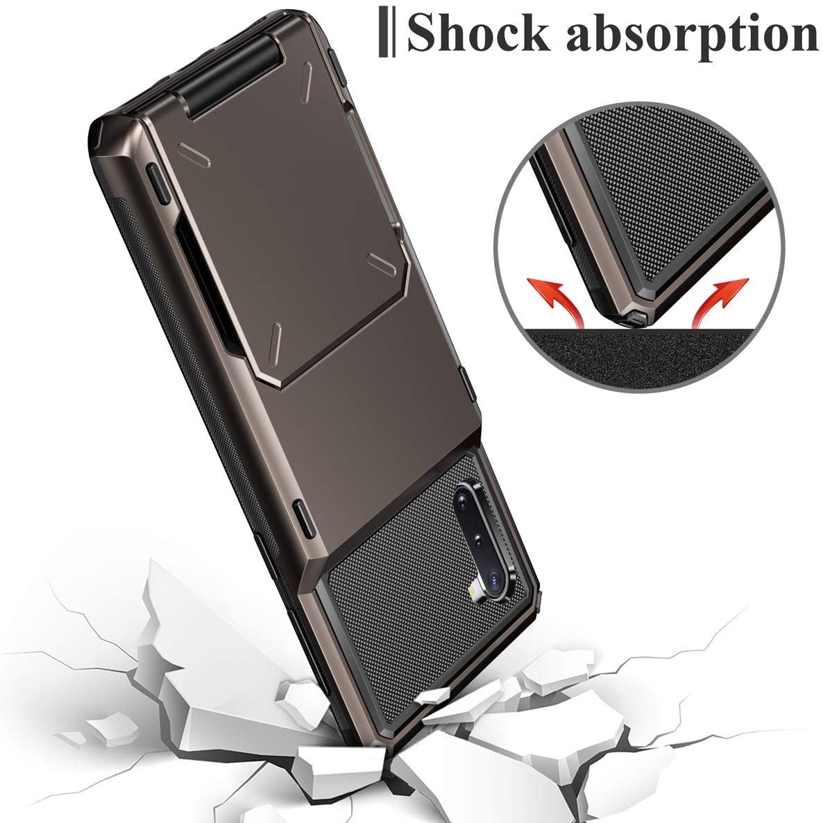 Avtoit | Shockproof wallet case for Samsung Galaxy S