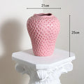 Avtoit | WhimsyBerry - Ceramic vase Strawberry