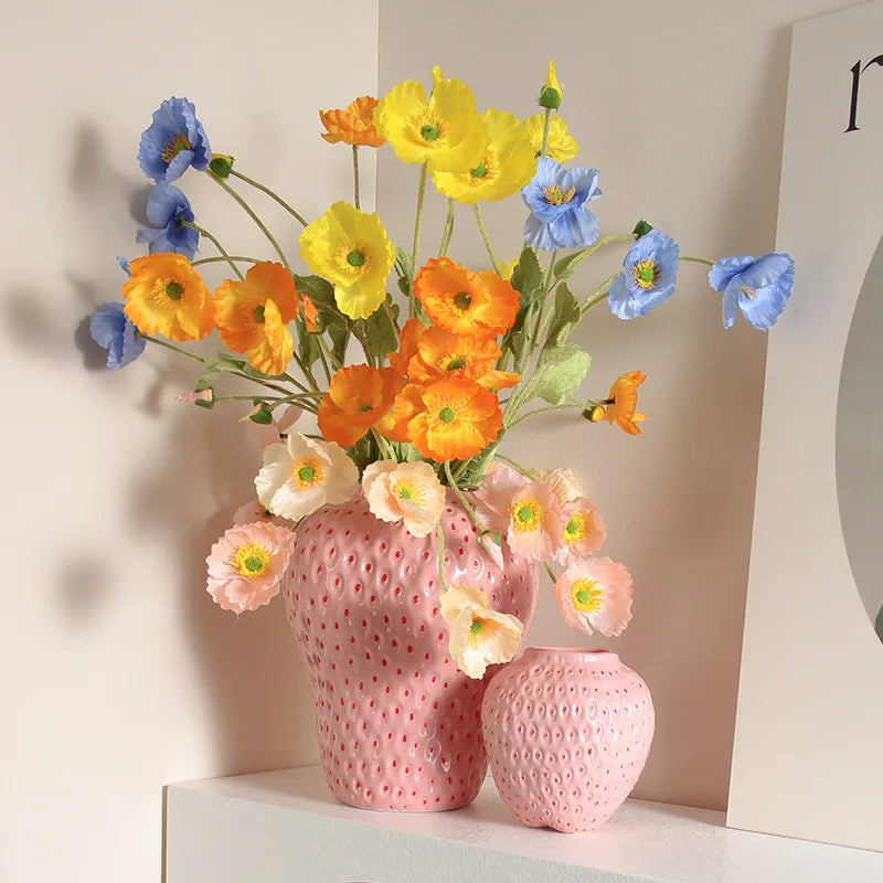Avtoit | WhimsyBerry - Ceramic vase Strawberry