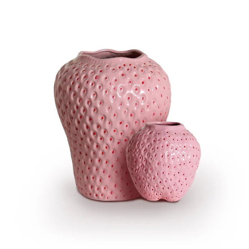 Avtoit | WhimsyBerry - Ceramic vase Strawberry
