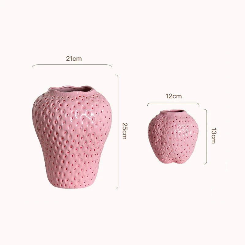 Avtoit | WhimsyBerry - Ceramic vase Strawberry