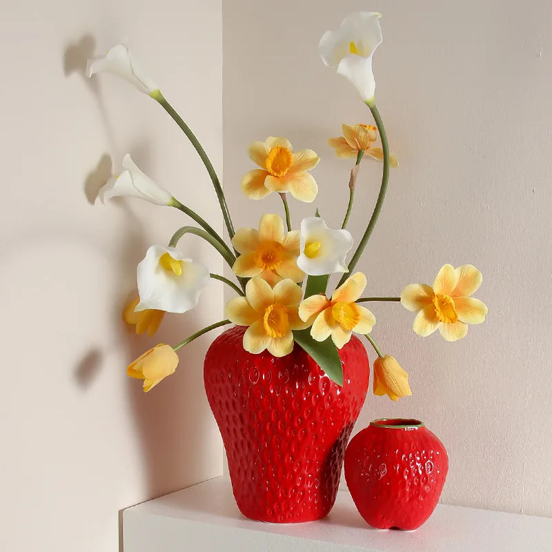Avtoit | WhimsyBerry - Ceramic vase Strawberry