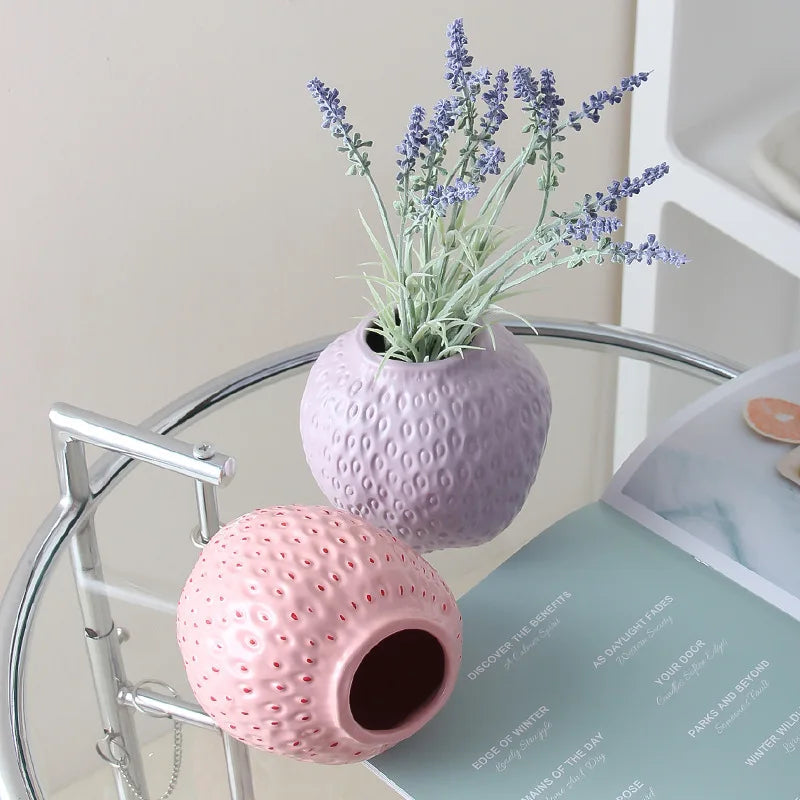 Avtoit | WhimsyBerry - Ceramic vase Strawberry