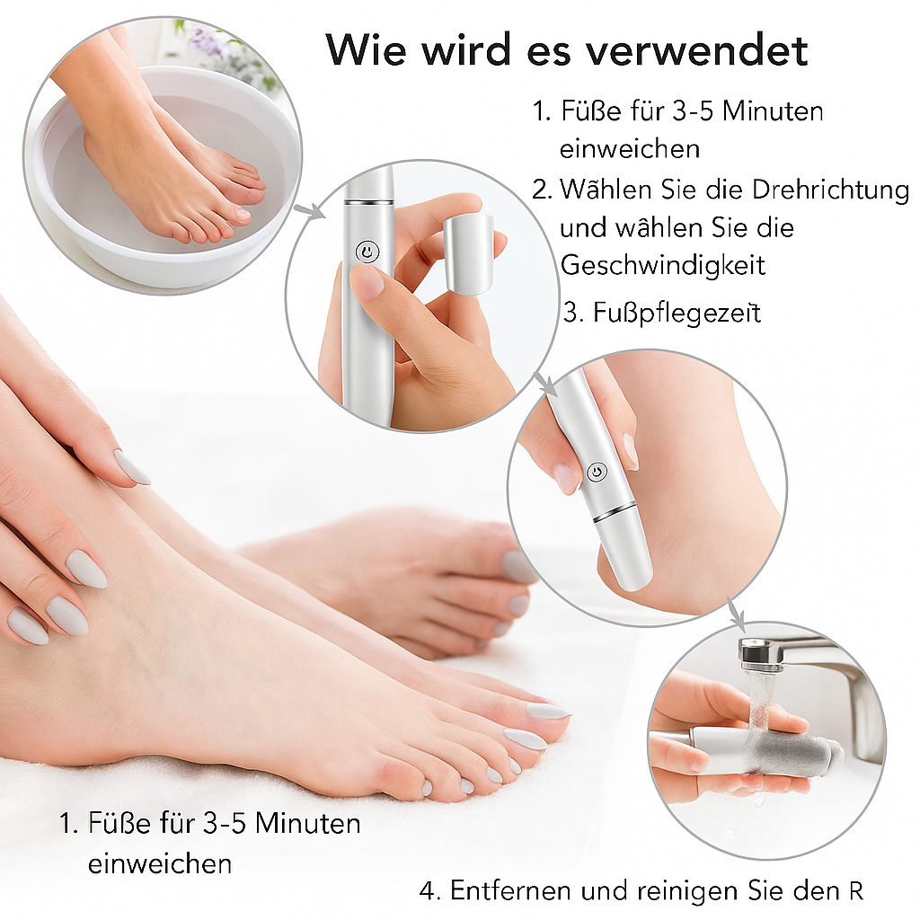 Avtoit | Electric Callus Remover for the Feet