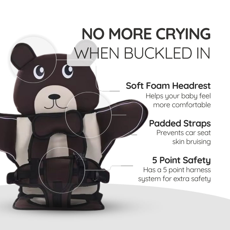 Avtoit | Child Car Protection Cushion Seat Bear