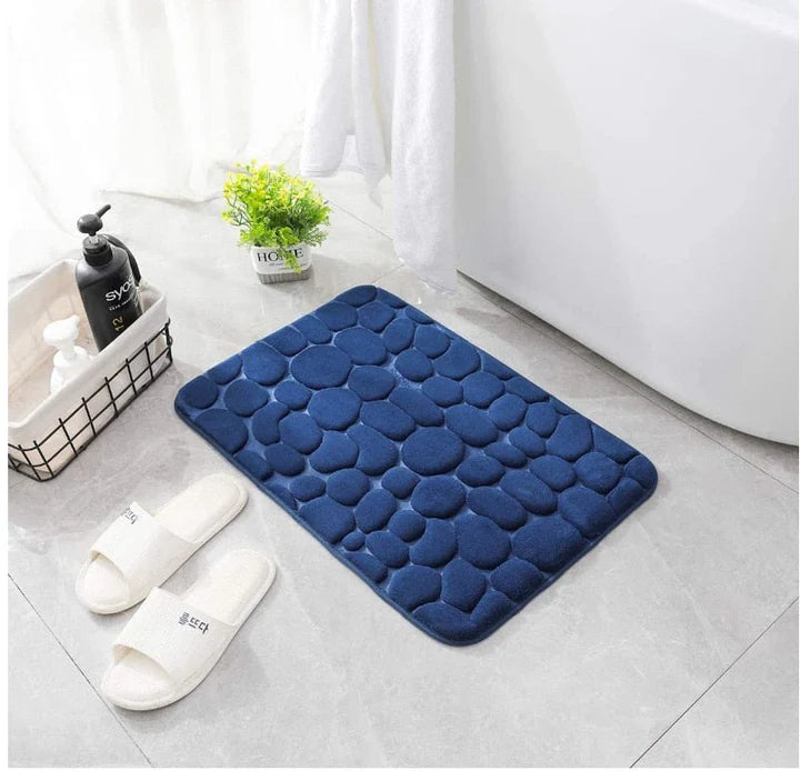 Avtoit | CobbleMat | Anti-slip PVC Bath Mat with Pebble Stone Design
