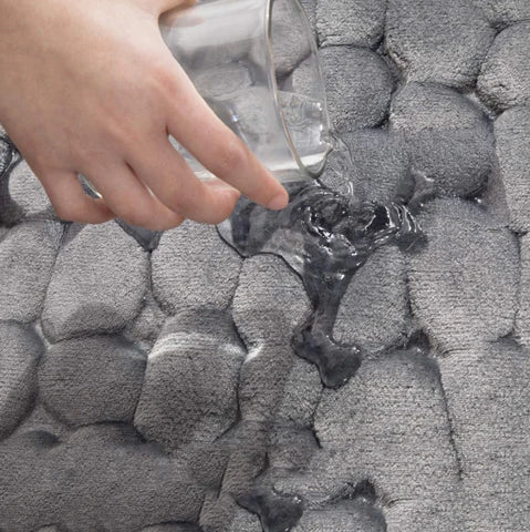 Avtoit | CobbleMat | Anti-slip PVC Bath Mat with Pebble Stone Design
