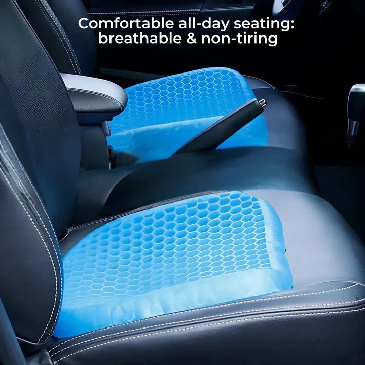 Avtoit | Cooling Gel Seat Cushion | Breathable, Flexible & Pain Relief for Office Chairs, Cars, and Home Use