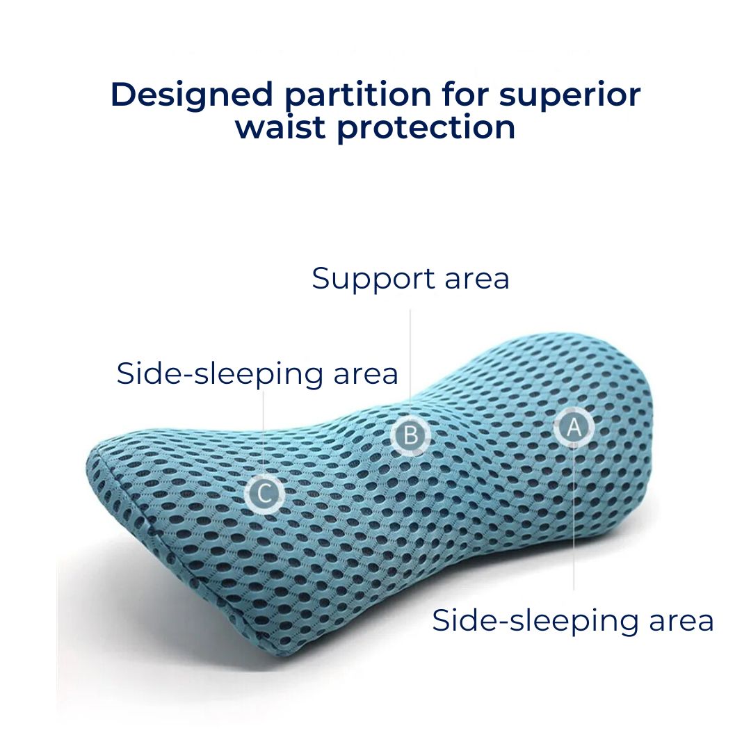 Avtoit | Ergonomic Lumbar Support Cushion for Lower Back Pain Relief - Ideal for Office, Driving, and Home Use