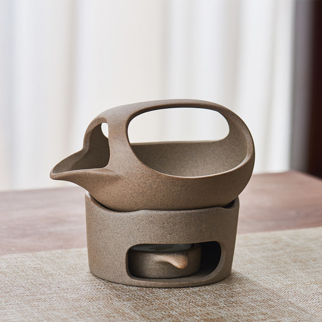Avtoit | Japanese Style Simple Candle Tea Warmer Pot