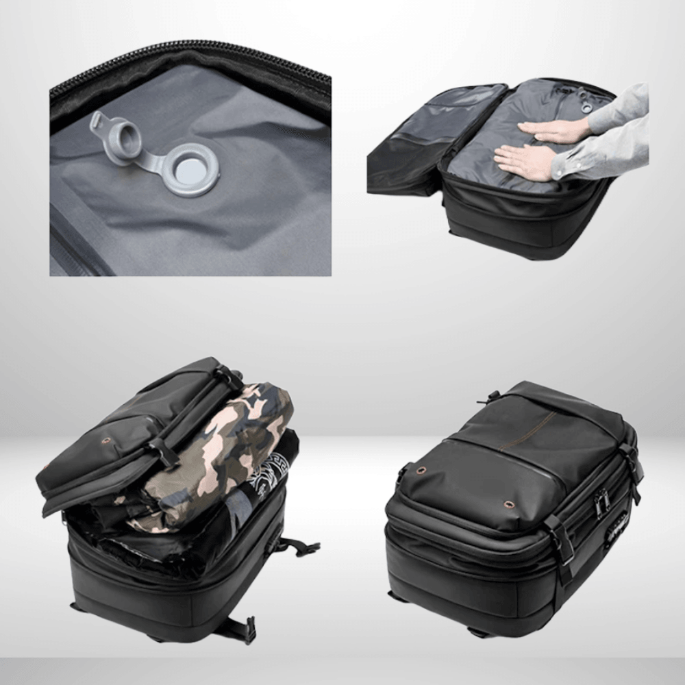Avtoit | CompriBag – Space-Saving Vacuum Travel Backpack with Expandable Capacity (25L–60L)