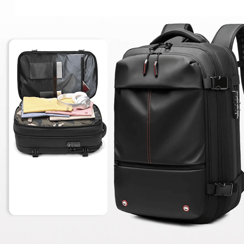 Avtoit | CompriBag – Space-Saving Vacuum Travel Backpack with Expandable Capacity (25L–60L)