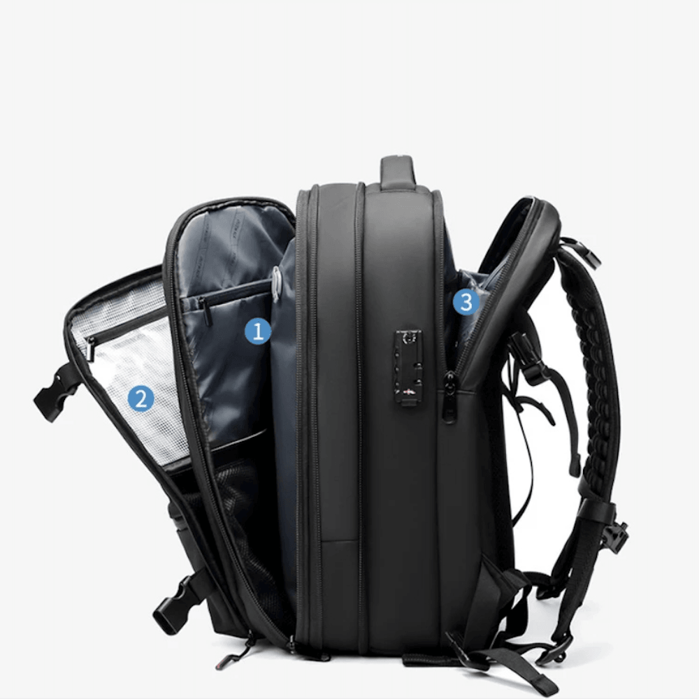 Avtoit | CompriBag – Space-Saving Vacuum Travel Backpack with Expandable Capacity (25L–60L)