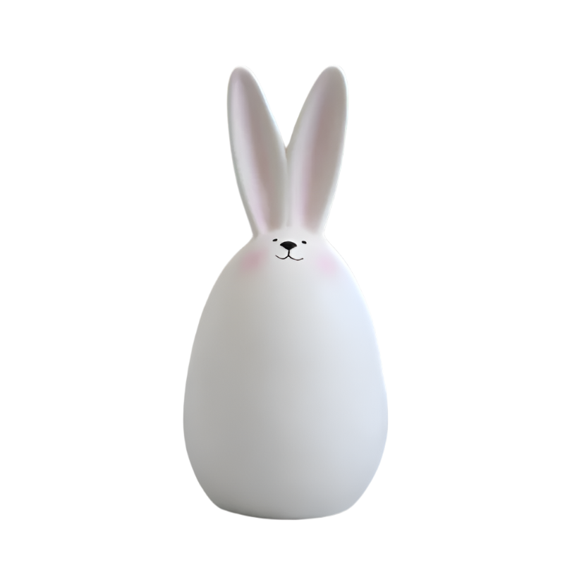 Avtoit | ConeyBliss Minimalist Ceramic Bunny – Elegant White Easter Rabbit Figurine Decor