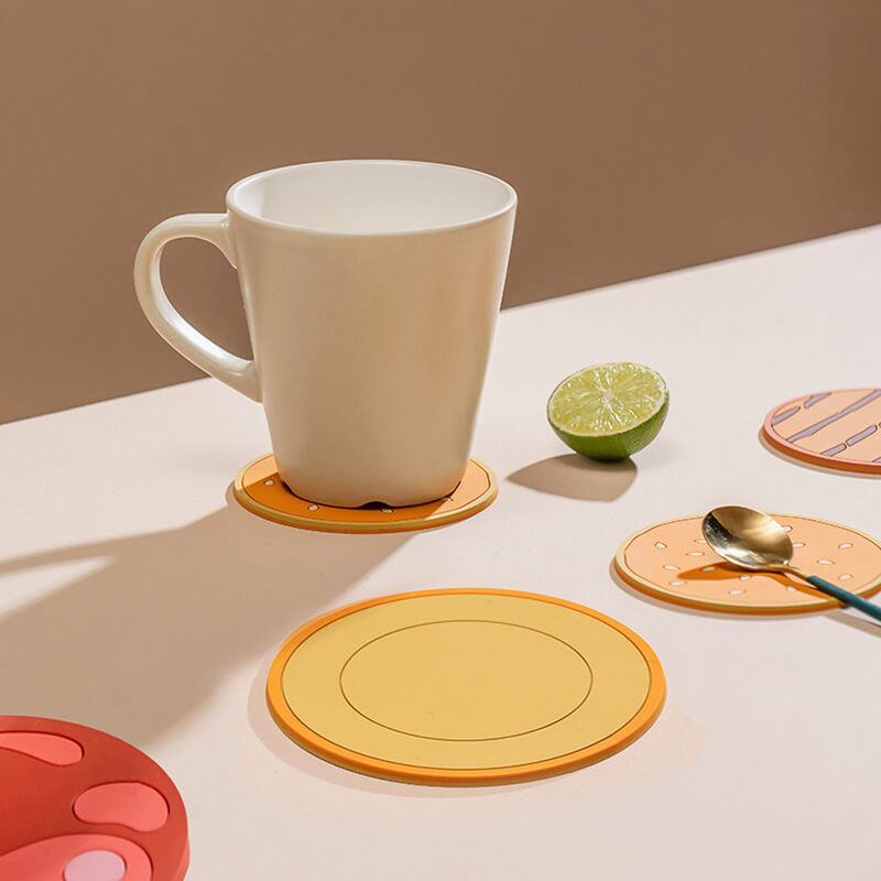 Avtoit | Creative Hamburger-Shape Coaster Set