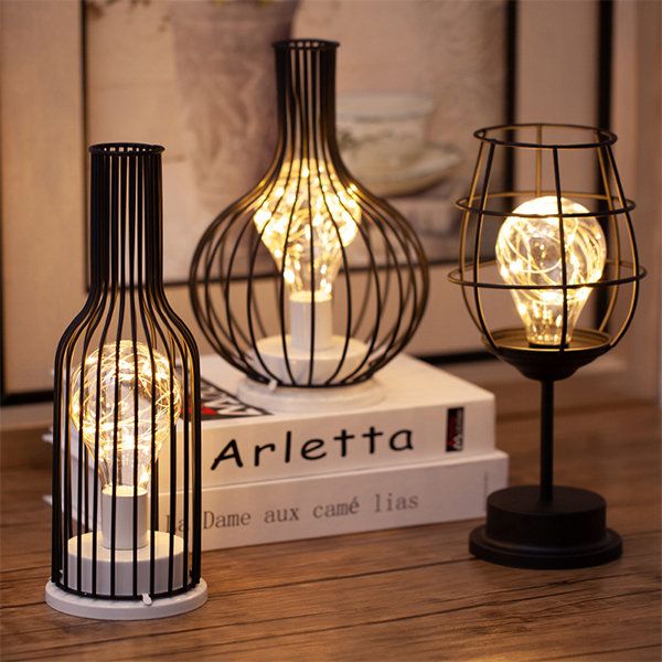 Avtoit | Lumineux Cordless Ambient Lamp Set – 3 Unique Wine-Inspired LED Table Lights