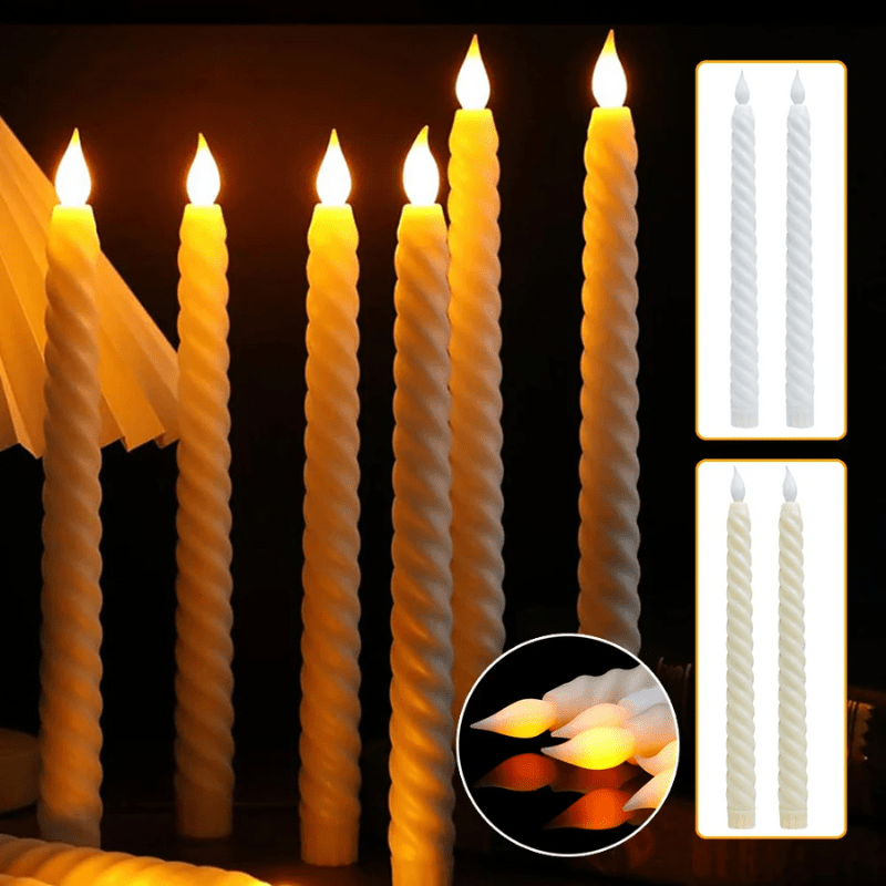 Avtoit | GlowFlame - 3D Effect LED Christmas Candles