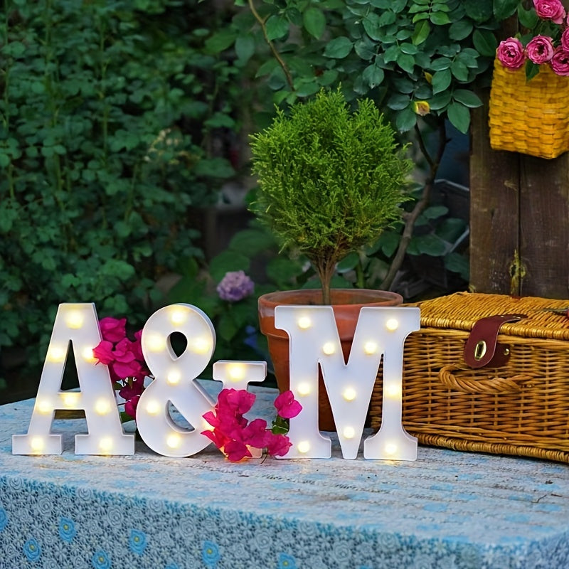 Avtoit | LetterGlow - Wireless LED Letter Lamp for Unique Style