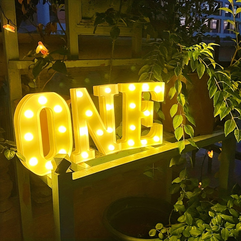 Avtoit | LetterGlow - Wireless LED Letter Lamp for Unique Style