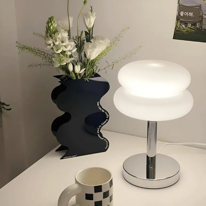 Avtoit | GlamoraLite - Elegant Glass Table Lamp for Your Interior