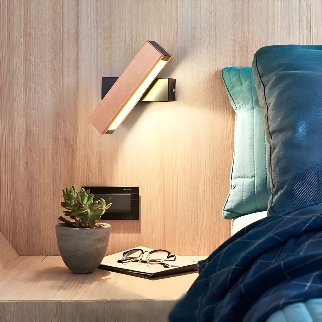 Avtoit | LumeOak - Elegant LED Wood Wall Light