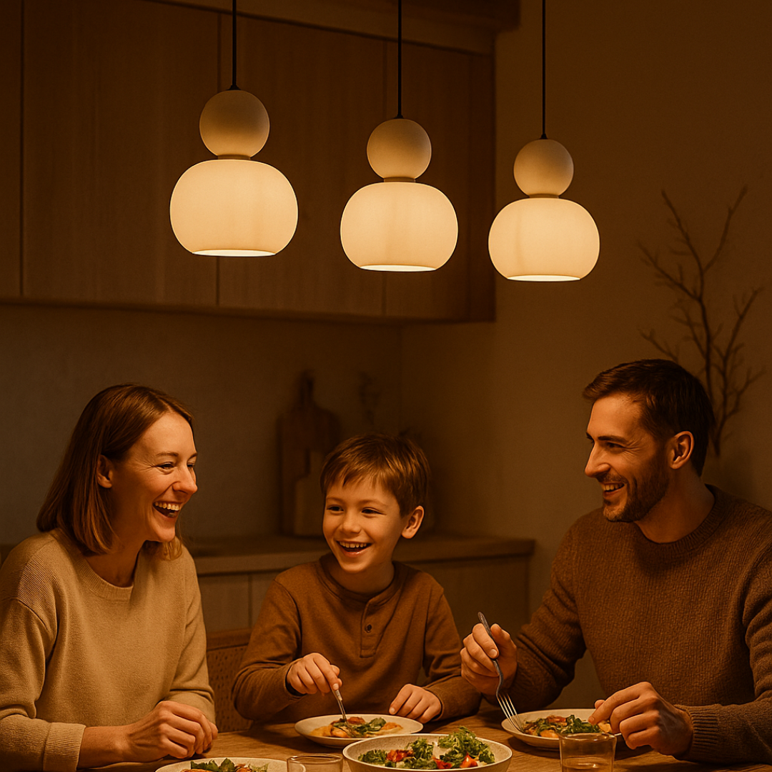 Avtoit | CrèmeLuma | Art Deco Pendant Light for Dining Room