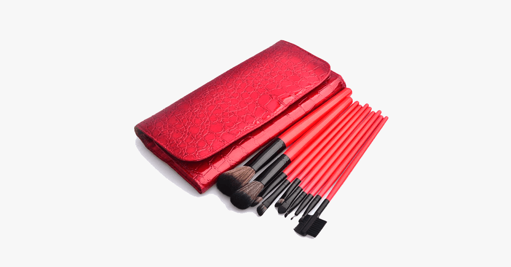 Avtoit | 10-piece Crimson Brush Set – Makeup Blending is better than before