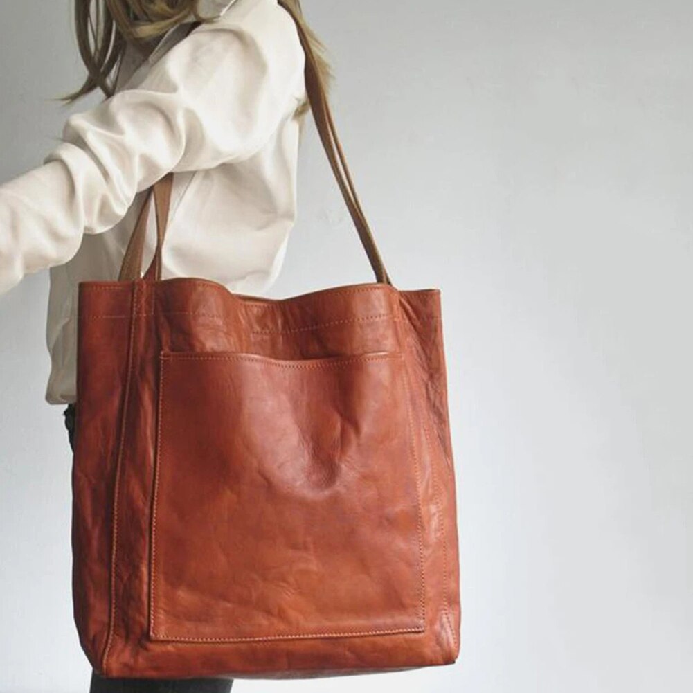 Avtoit | Elegant Women's Leather Handbag – Timeless Style for Work & Casual Wear