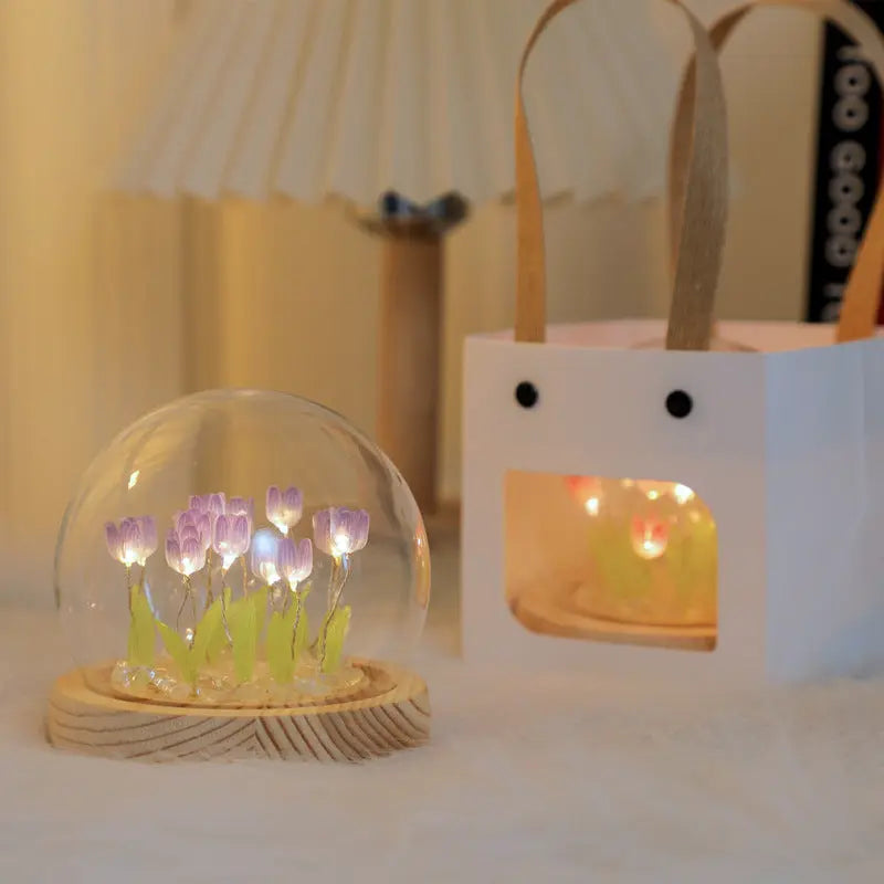 Avtoit | DIY Glass Tulip Globe Lamp