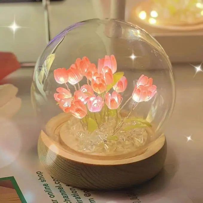 Avtoit | DIY Glass Tulip Globe Lamp