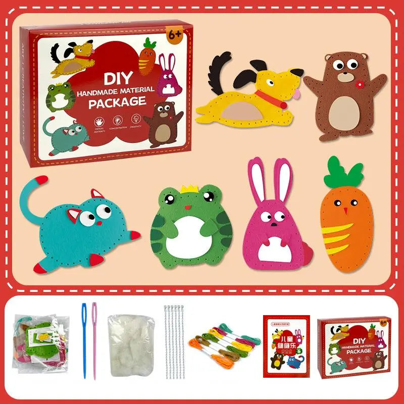 Avtoit | DIY sewing kit for children – Creative crafting with cute animal motifs