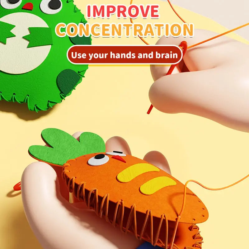 Avtoit | DIY sewing kit for children – Creative crafting with cute animal motifs