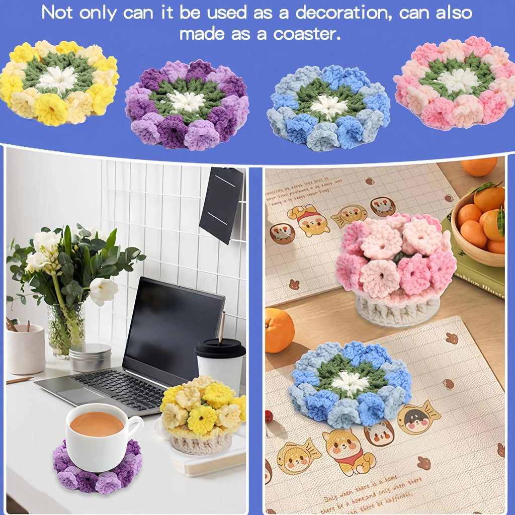 Avtoit | DIY Coaster Set – Create Unique Floral Designs Yourself