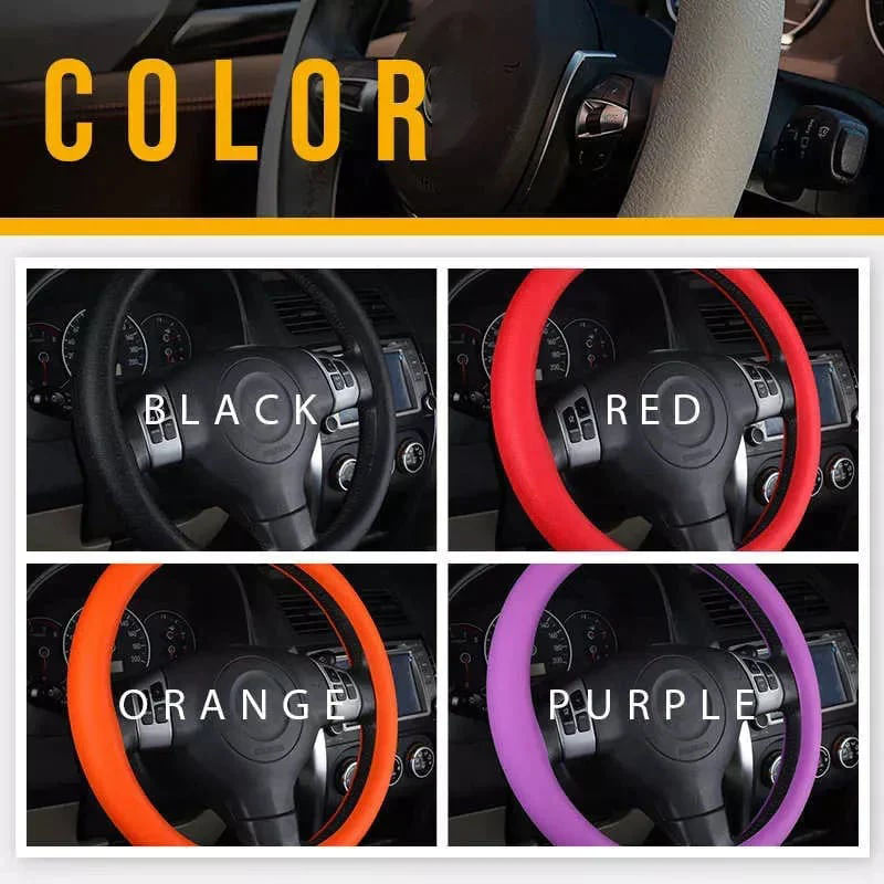 Avtoit | Cool non-slip silicone steering wheel cover