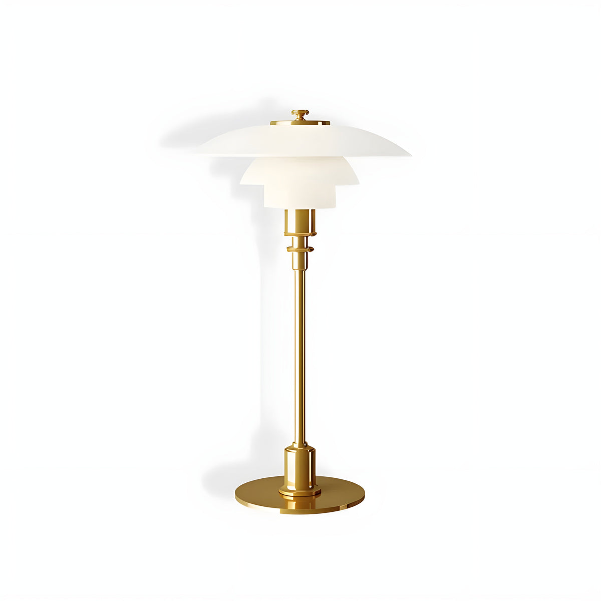 Avtoit | NordiGlow LED Table Lamp – Elegant glass design in Nordic style, dimmable lighting for office, living room or bedroom