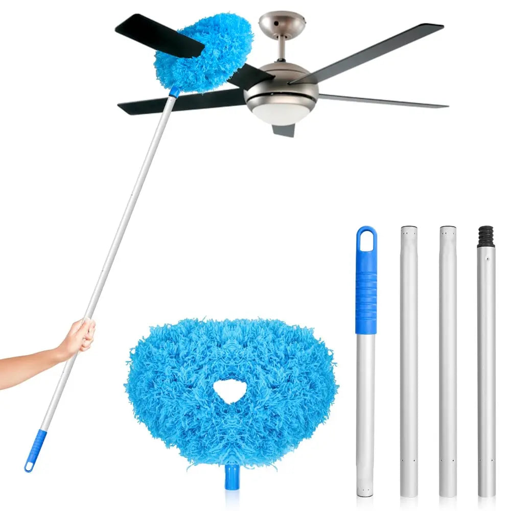 Avtoit | Ceiling Fan Dust Brush with Telescopic Pole – Effortless Cleaning of High Areas