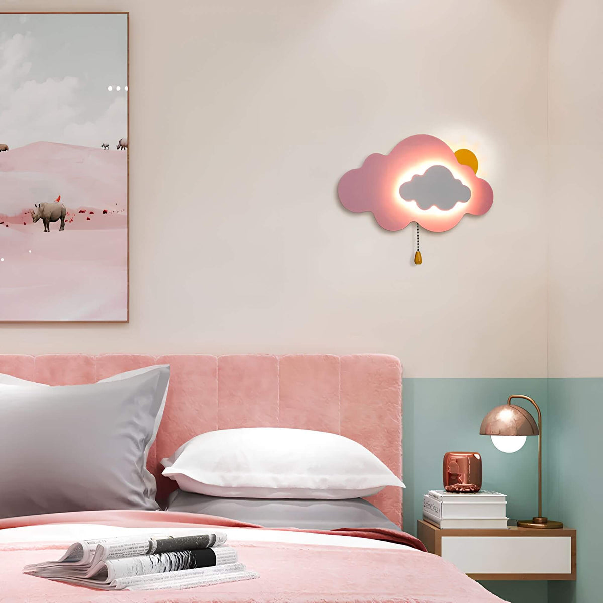 Avtoit | Children's room wall lamp, Playful design