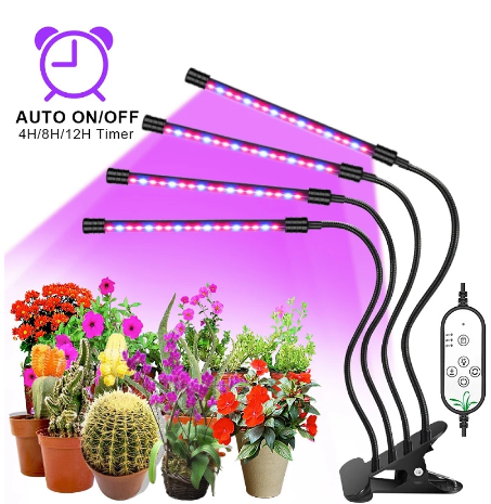 Avtoit | USB Led Grow Light Full Spectrum Fitolamp With Control For Plants Seedlings