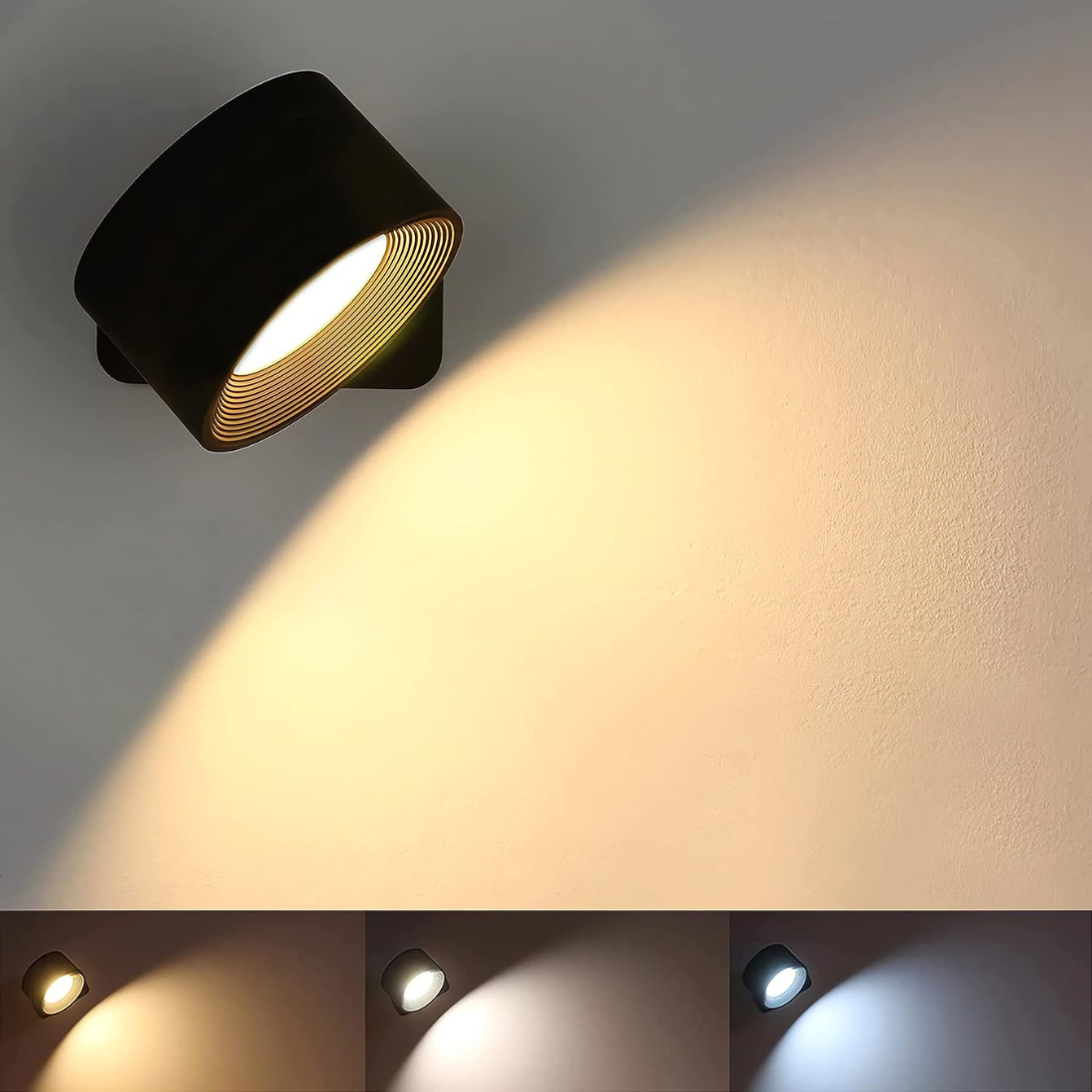 Avtoit | FlexiLamp – Cordless rechargeable 360° wall lamp