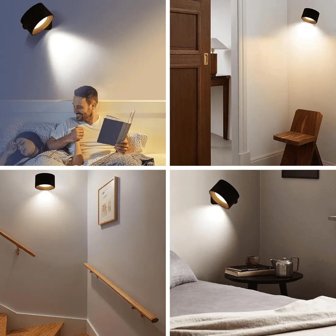 Avtoit | Wall lamp Rechargeable Wireless 360°