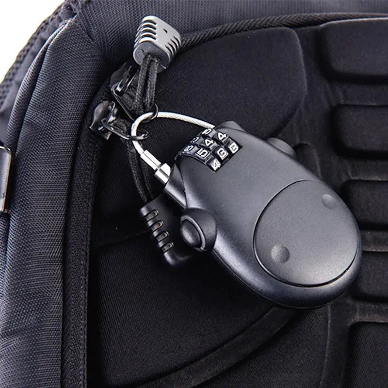 Avtoit | Theft-proof telescopic wire lock for bicycle – pRedection for suitcase, helmet & bicycle