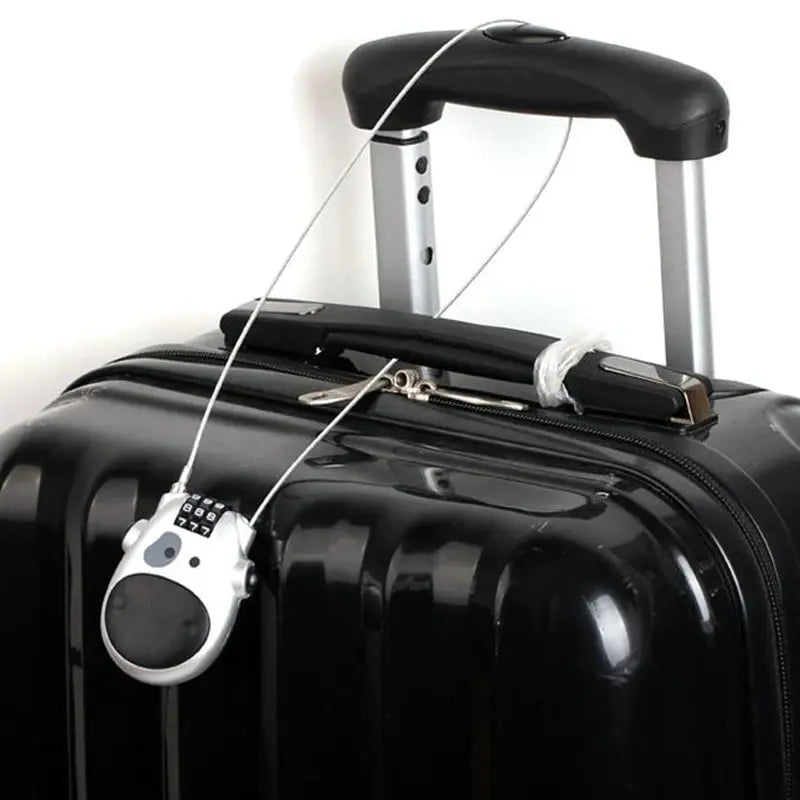 Avtoit | Theft-proof telescopic wire lock for bicycle – pRedection for suitcase, helmet & bicycle