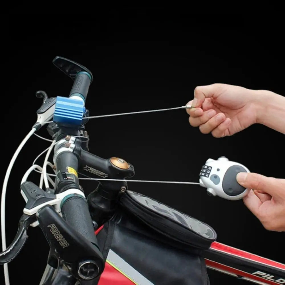 Avtoit | Theft-proof telescopic wire lock for bicycle – pRedection for suitcase, helmet & bicycle