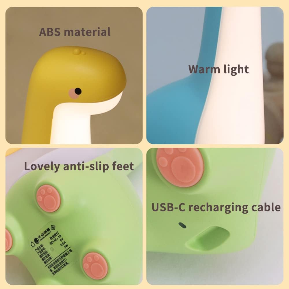 Avtoit | DinoSnug – Soft Glow Dinosaur Night Light for Kids