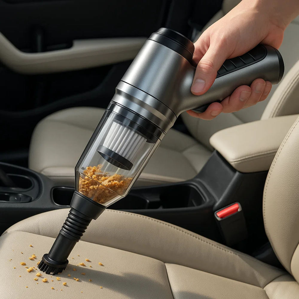 Avtoit | Car Vacuum Cleaner - Powerful and Compact Car Vac for Quick Cleaning